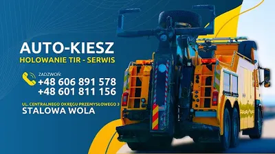 Auto-Kiesz Holowanie TIR | Serwis | Pomoc drogowa